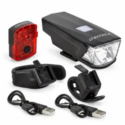 MATRIX LED-Akkuleuchten-Set BLS 30, 30 Lux, schwarz