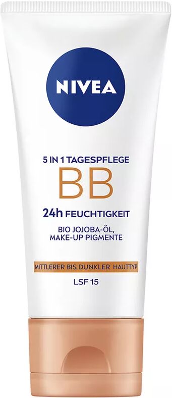 Nivea - 5in1 Tagespflege BB Mittel LSF15, 5in1 Tagespflege BB Mitt LSF15, 50 ml