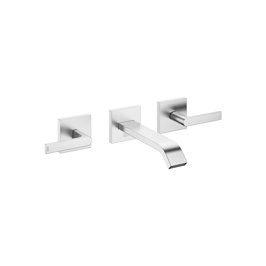 Dornbracht Waschtisch-Wandbatterie ohne Ablaufgarnitur IMO 36712671 Chrom gebürstet, 36712671-93 36712671-93