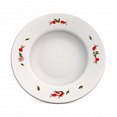 ORNAMIN Teller tief - Hagebutte - 350ml - Ř23,5cm 305809