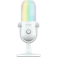 Seiren V3 Chroma , Mikrofon weiß