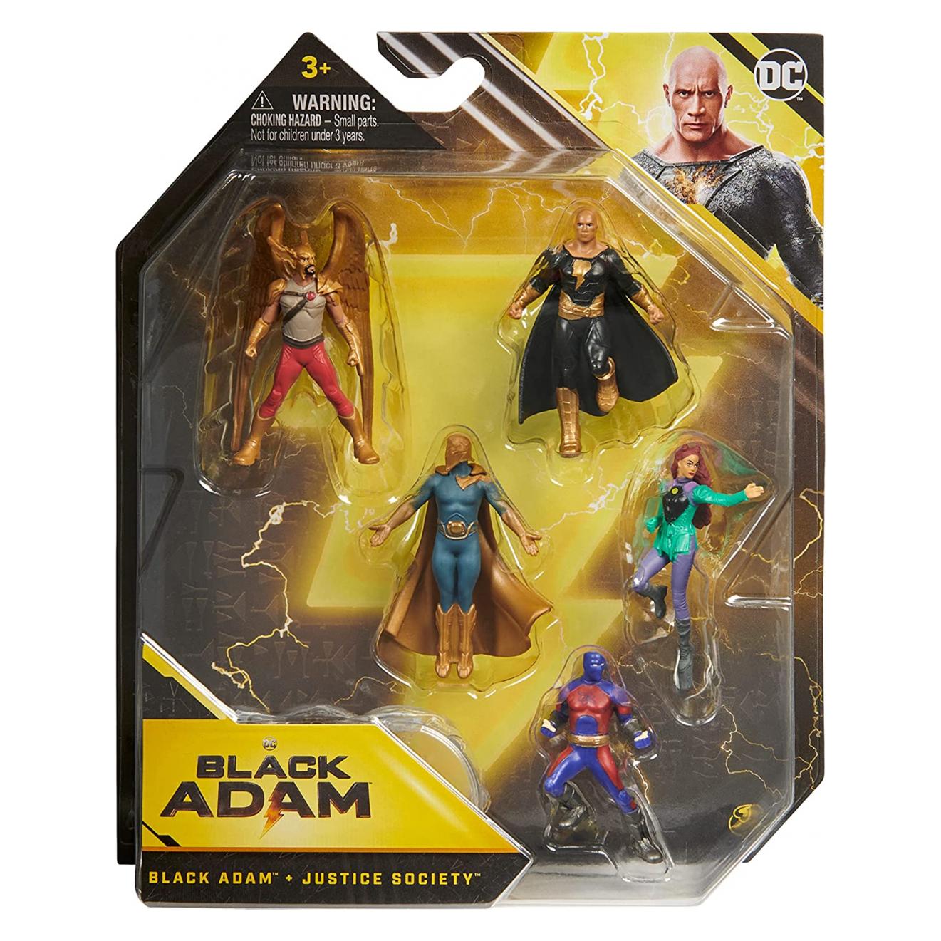 Spin Master BLACK ADAM THE MOVIE Gift set personaggi in scala 5 cm (36934211)