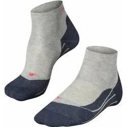 FALKE Falke Herren Socken RU4 Short, Größe 44-45 in Grau Grau