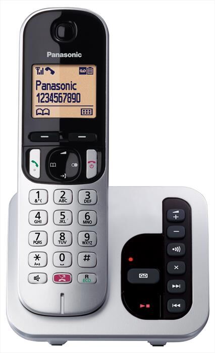 Panasonic Cordless Kx-tgc260jts-silver