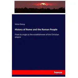 History of Rome and the Roman People, Fachbücher von Victor Duruy