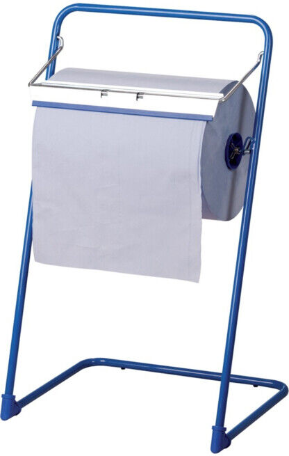 ELOS Support au sol pour rouleaux de papier enduit, jusqu’à 400 mm de largeur