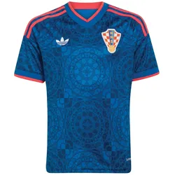 Kroatien Kinderfußballshirt Auswärtstrikot 26/27 - dunkelblau / 152