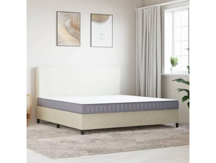 FDSAQOPT Matratze Schaumstoff Mittelweich 200x200 cm Atmungsaktiv, hautfreundlich, langlebig, federlos, mehrschichtig, doppelseitig wendbar, komprimiert verpackt