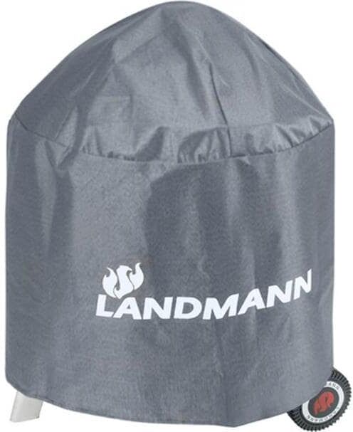 Grillabdeckhaube LANDMANN "Premium, 90 x 70 x 70 cm", grau, B:70cm H:70cm T:90cm, Polyester, Hüllen, Grillabdeckhaube grau Einheitsgröße