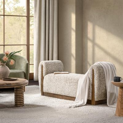Classic Home Soraya Upholstered Accent Bench
