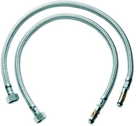 Grohe Druckschlauch 45484000 chrom, Ersatzteil, 2 Stück