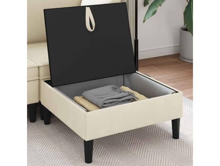 KTHLBRH Sitzsack aus Pannesamt mit Aufbewahrungsbox Mit Kissen, rechteckige Form, Stauraum, für Wohnzimmer