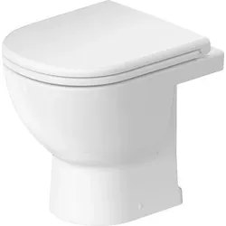 Duravit D-Code Stand-WC Tiefspüler, Abgang senkrecht, 2036010000