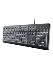 Trust PRIMO ILLUMINATED KEYBOARD DE Tastatur (25822)