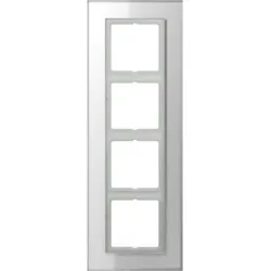 Jung Glasrahmen 4-fach aws LSP 984 GL WW