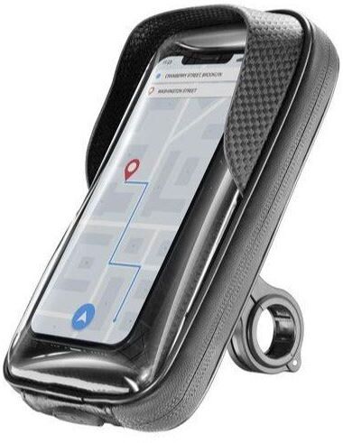 Suporte Smartphone Cellular Line Rider Shield para Mota Universal Preto