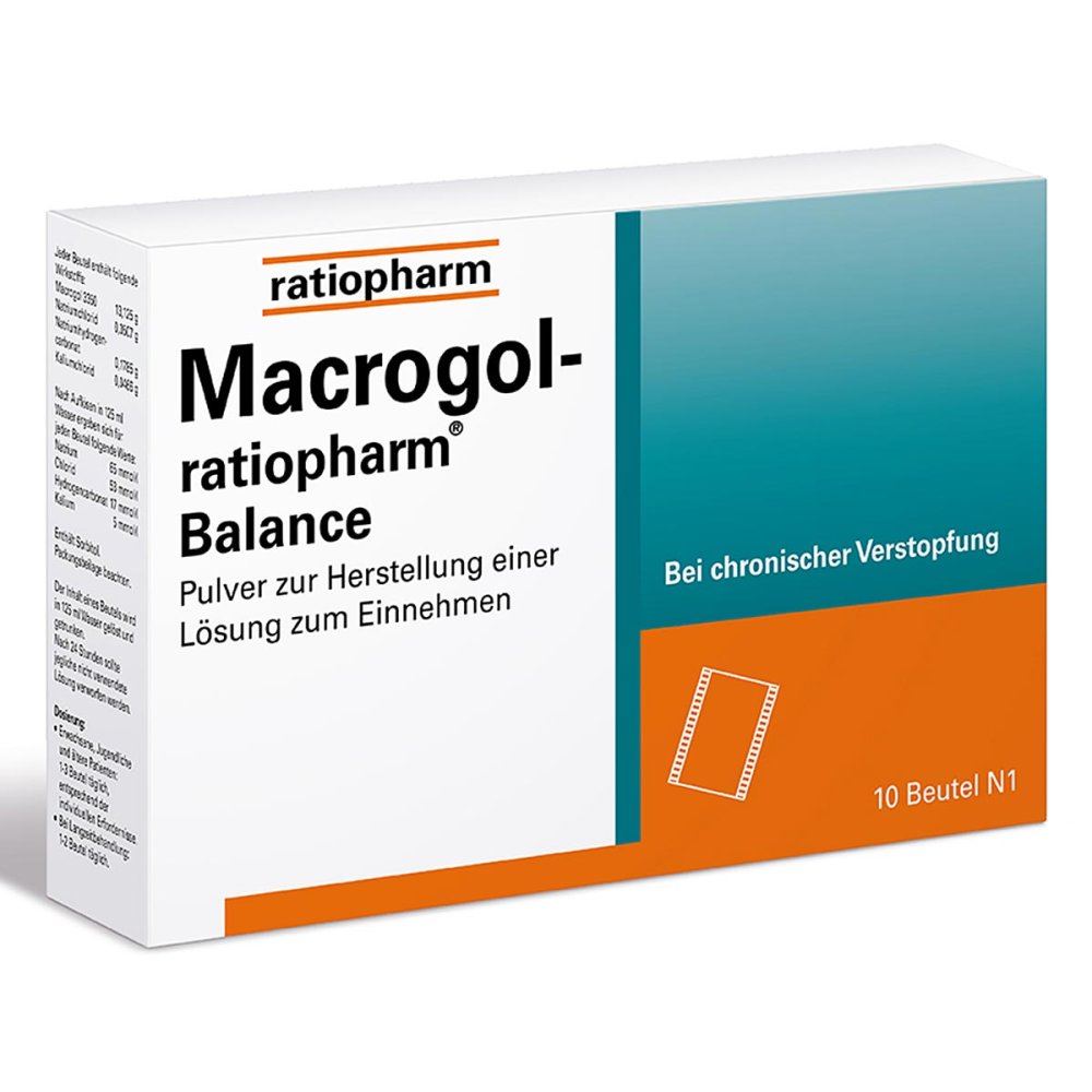 ratiopharm GmbH Macrogol-ratiopharm® Balance 06553094