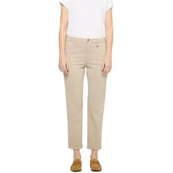 MAC Chino Turn Up Slim Fit in Hellbeige-D38