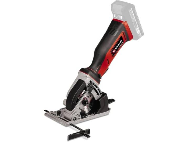 Einhell Akku-Mini-Handkreissäge TE-CS 18/89 Li - Solo Power X-Change (Lithium-Ionen, werkzeuglose Einstellung d. Schnitttiefe, hochwertiger Sägetisch, ohne Akku und Ladegerät)