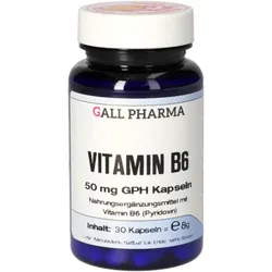 VITAMIN B6 50 mg GPH Kapseln 30 St