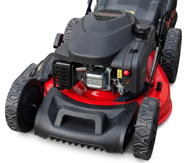 Cortacésped Gasolina Autopropulsado 3 en 1 200cc 51cm - PowerGround PROCUT 7.0 +2Lt Aceite 4Tiempos
