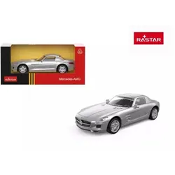 Mercedes-Benz SLS AMG (C197) Metallmodellauto 1:43, silber