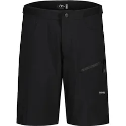 Maloja, Herren, Velohosen, FuornM Cycle Shorts (XL), Schwarz