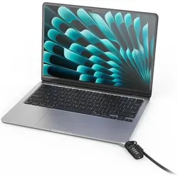 Compulocks Ledge Lock Adapter For Macbook, Notebook Security, Silber