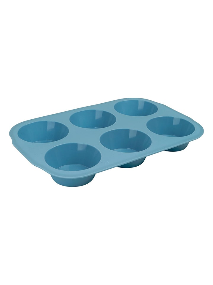 Zenker Muffinform in Blau - (L)28 x (B)18,5 cm - onesize