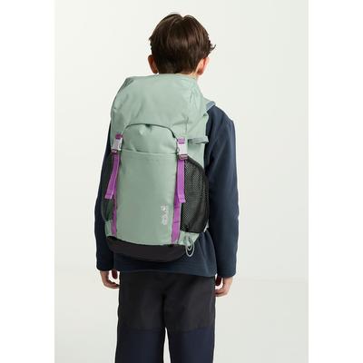 Kinderrucksack JACK WOLFSKIN "KIDS EXPLORER 20", grün (grünzinnia), Rucksäcke, Kinder, onesize, Obermaterial: 100% Polyester. Futter: 100% Polyester, 20L Wanderrucksack für Kinder, robust, komfortabel