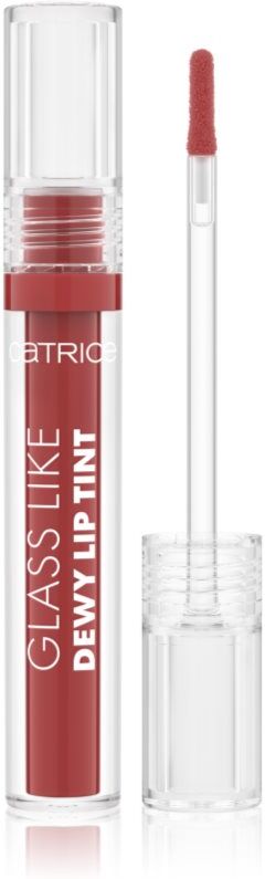 Catrice Glass Like Dewy Lip Tint highly pigmented lip gloss with moisturising effect shade 080 Watch Out - It's Hot 3 ml