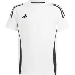 adidas Tiro 24 T-Shirt Kinder - weiß/schwarz - 140
