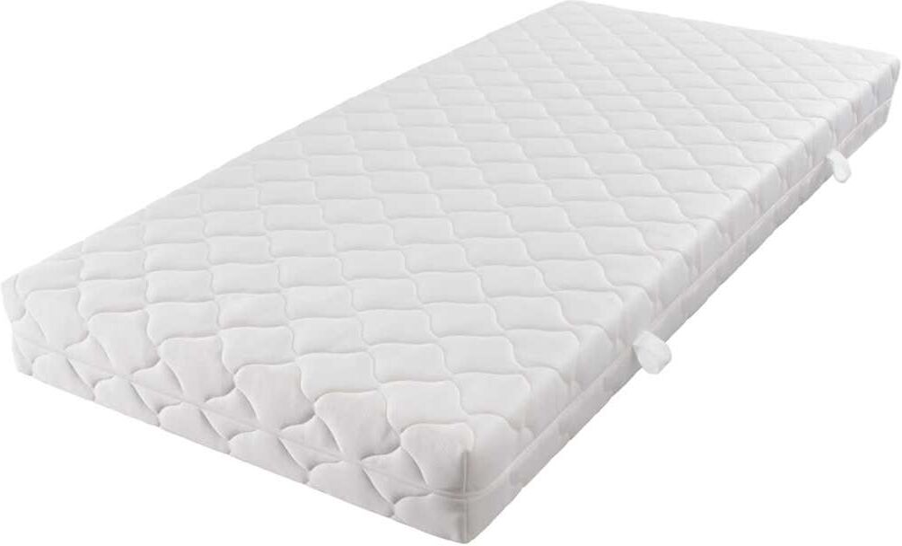 vidaXL Matelas avec housse lavable 200 x 180 x 17 cm H3