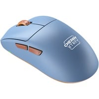 XTRFY M68 Wireless, Gaming-Maus hellblau/kupfer