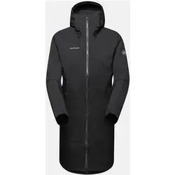MAMMUT Damen Funktionsjacke Seon Pac HS Hooded Parka Women, Größe S in Schwarz Schwarz