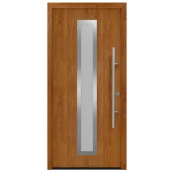 Hörmann Ecostar Haustür "ISOPRO Secur IPS 700S",golden oak,110 x 210 cm (B x H)