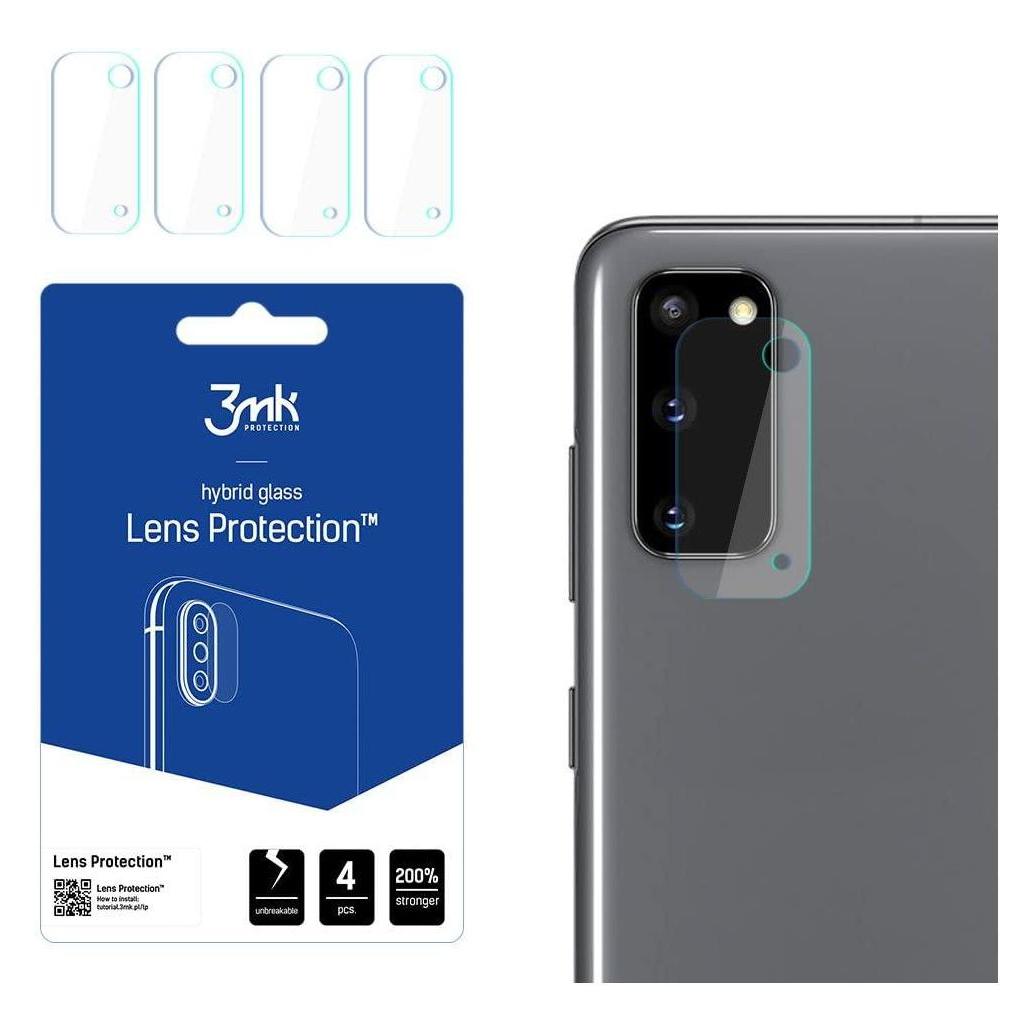 3MK hybrid glass Lens Protection for Samsung Galaxy S20 (1 Stk., Samsung Galaxy S20) (GSM100274)