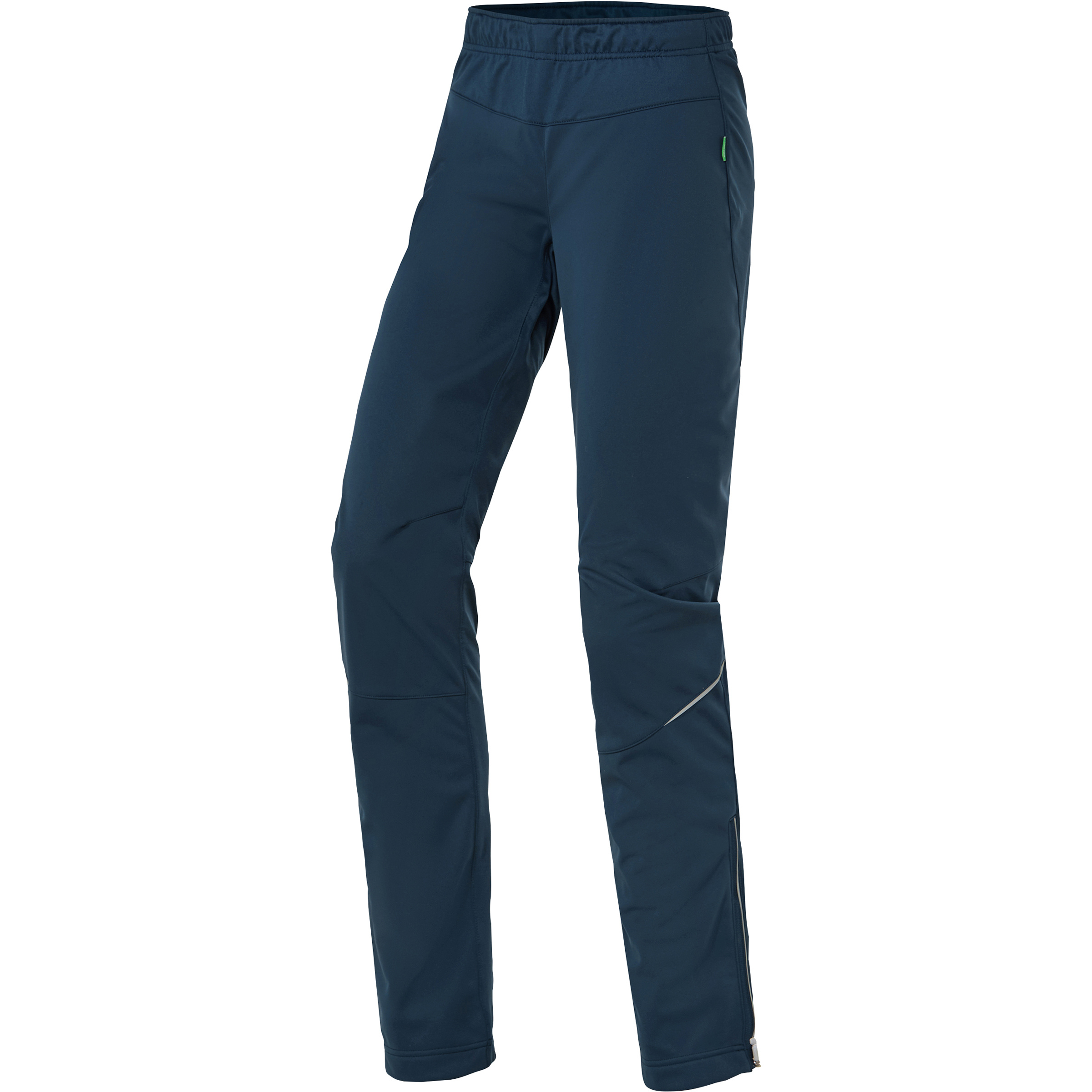 Vaude Wintry V Hose Damen Softshellhose blau Größe S Trekking Hautfreundlich Wasserabweisend