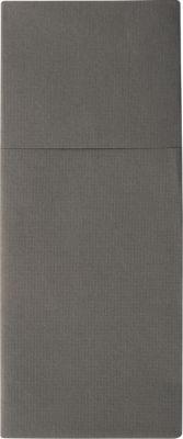 Papstar Hygienische Servietten-Bestecktaschen Airlaid anthrazit, 1/8-Falz, 24 x 10 cm, 4 x 100 Stück