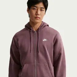 NIKE Club Fleece-Kapuzenjacke Herren 502 - tattoo/tattoo/white L