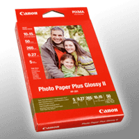 Canon Photo Paper Plus Glossy II PP-201 2311B003 10x15cm 50 Blatt 265g