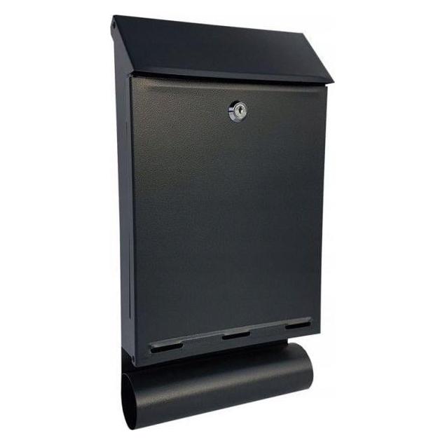 Unimet Briefkasten Mit Rohr A-4t Anthrazit (SKL A4T 701)