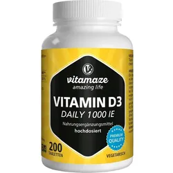 Vitamin D3 1000 I.e. Daily Vegetarisch 200 ST