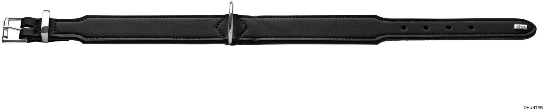 DOG SPORT HUNTER Halsband Basic S-M (50), schwarz