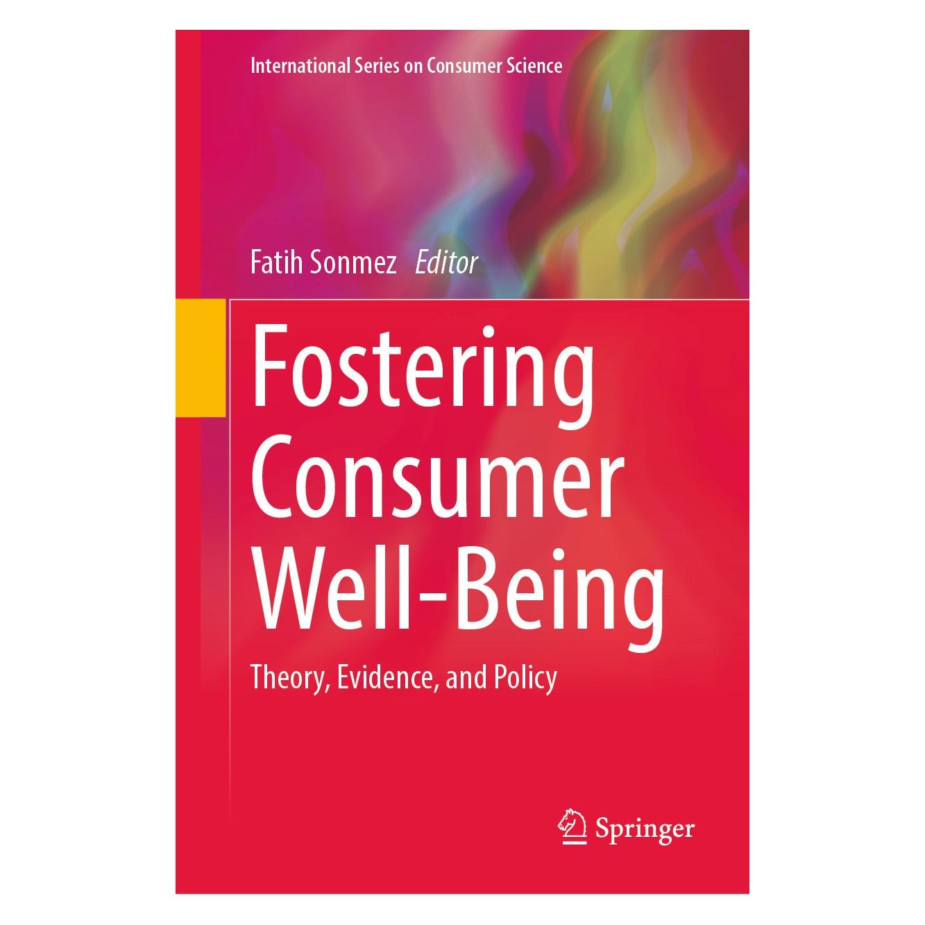 Springer Fostering Consumer Well-Being (Englisch, Hardcover, Fatih Sonmez) (9783031591433)