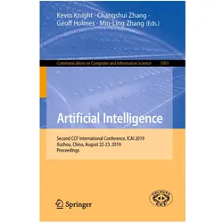 Artificial Intelligence, Fachbücher von Changshui Zhang, Min-Ling Zhang, Kevin Knight, Geoff Holmes et al