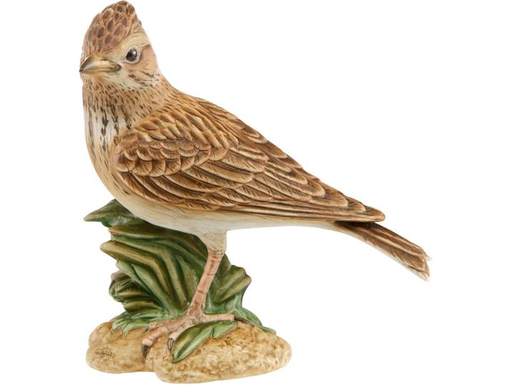 Sammelfigur GOEBEL Beauty of Nature , braun (braun, grün), B:13cm H:14cm T:8cm, Porzellan, Dekofiguren, Sammelfigur, Vogel des Jahres 2019, Höhe ca. 14 cm