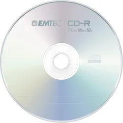 Emtec Classic - 50 x CD-R - 700 MB (80 Min) 52x (50x), Optischer Datenträger