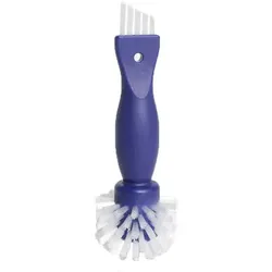 Sauba Abflussbürste WANDA Armaturenbürste 130 mm blau Der Spezialist für Ausguss und Waschbecken