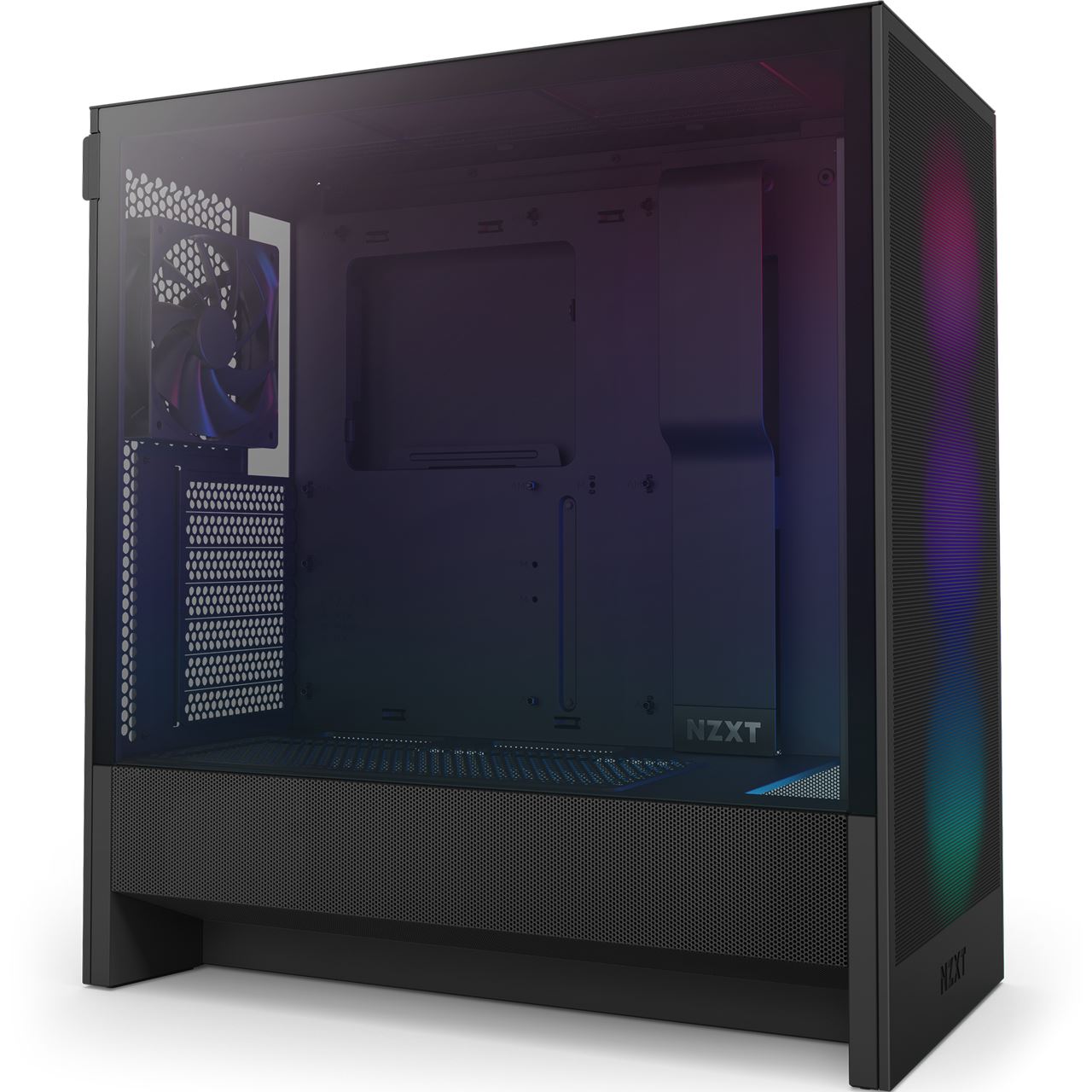 NZXT H5 Flow RGB (2024) Midi Tower ohne Netzteil schwarz